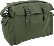 Highlander Heavy Duty Cotton Canvas Haversack Olive 