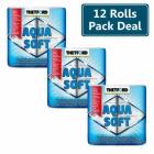 Thetford Aqua Soft Toilet Tissue Paper 12 x Rolls Package Deal Motorhome Waste