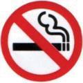 W4 No Smoking Sticker Large