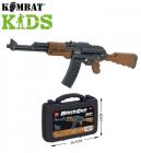 Kombat UK Mini Block Set – AK47 Building Bricks Construction Kit Toy Gun