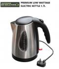 Outdoor Revolution Stainless Steel Kettle 1.7L 1000w Low Watt Caravan COOK2128