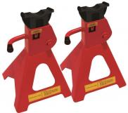 Streetwize Pair of 2 Tonne USA Style Jack Axle Stand SWJS2T 