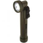 Highlander LED GI Flashlight Angle Torch Military Forces Olive Green TOR158