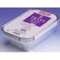 5 x 30oz Foil Tray With Lids 139 x 203 x 45mm