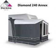 Dorema Diamond 240 Annex De Luxe To Fit Diamond 240 Caravan Awning