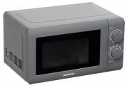 Daewoo Grey 20L 800W Microwave Oven Dial Auto Defrost 