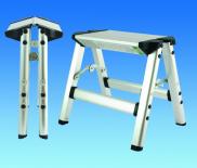 Pennine Folding 150Kg Capacity Double Sided Aluminium Steps Stool