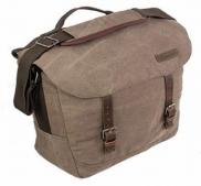 Highlander CALTON 18L Heavy Duty Canvas Messenger Bag Brown