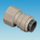 John Guest Push Fit Adaptor Female 1/2 BSP-12mm Water Fittings WS1232