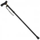 Highlander Folding Walking Stick Collapsible Hiking Pole Trekking Bushcraft